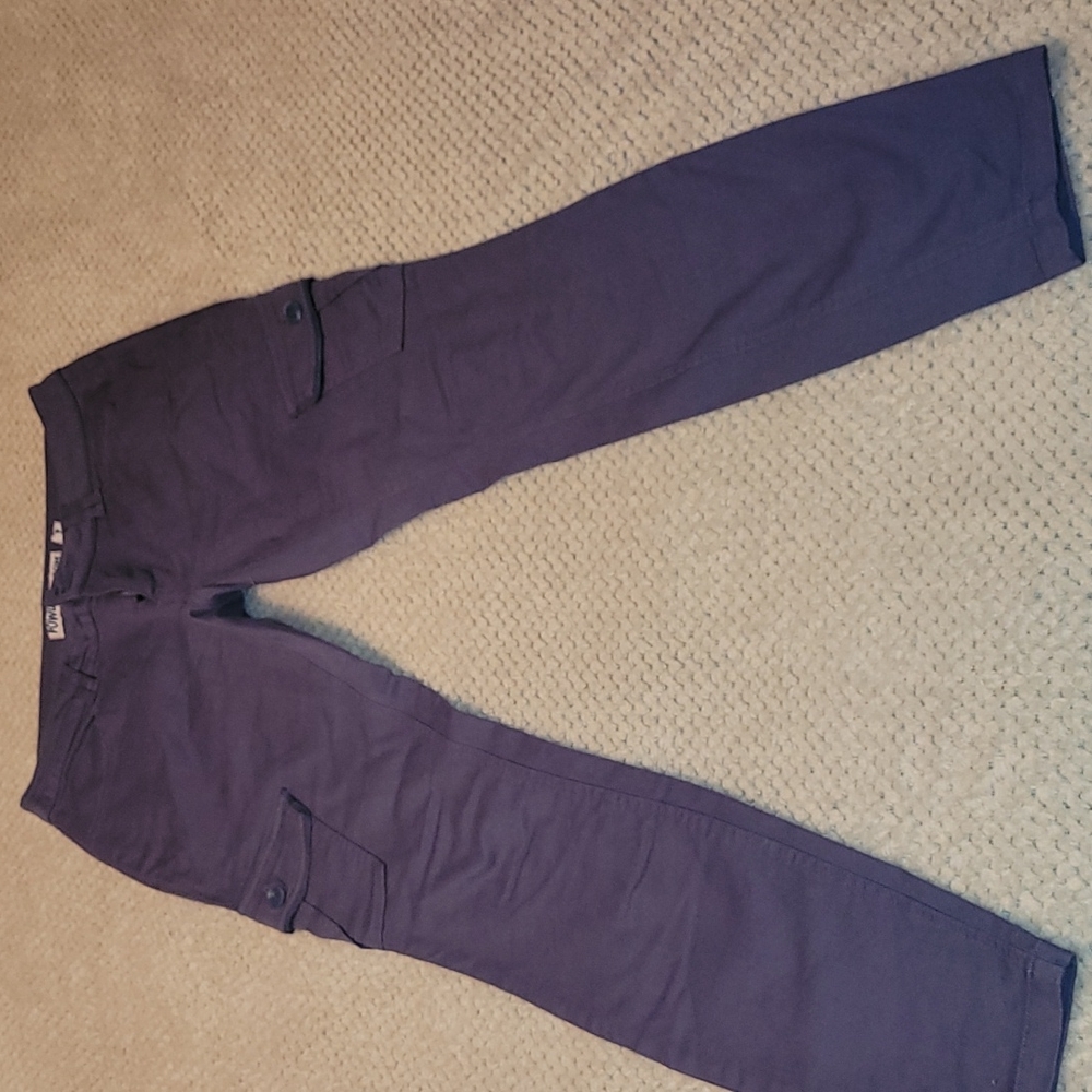 Skinny fit cargo pants